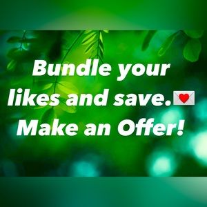 Bundle and save $$$! Make me an offer quick shipping. 🌿🌱🌵